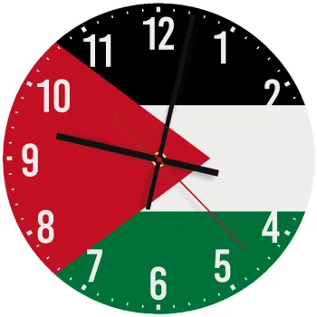 Σημαία Παλαιστίνης, Ρολόι τοίχου ξύλινο (30cm)