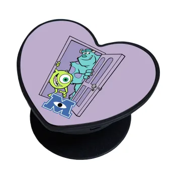 Monster inc, Phone Holders Stand  καρδιά Μαύρο Βάση Στήριξης Κινητού στο Χέρι