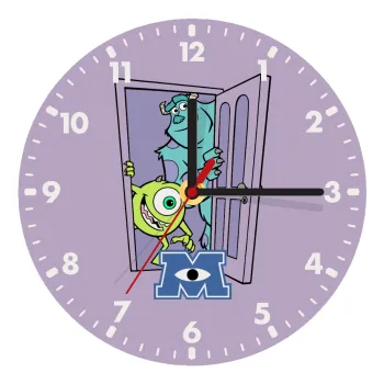 Monster inc, Ρολόι τοίχου ξύλινο (20cm)