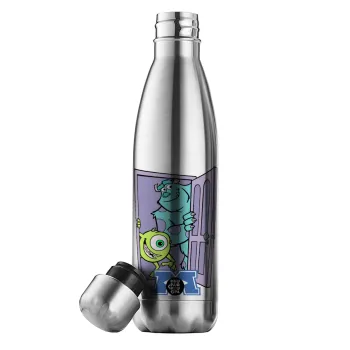 Monster inc, Inox (Stainless steel) double-walled metal mug, 500ml