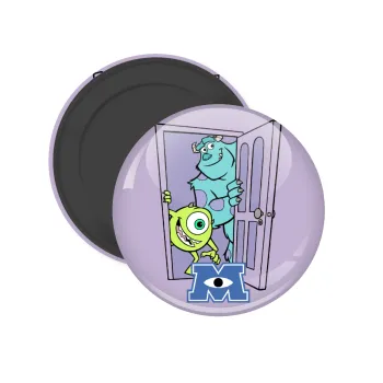Monster inc, Μαγνητάκι ψυγείου στρογγυλό διάστασης 5cm