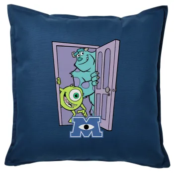 Monster inc, Sofa cushion Blue 50x50cm includes filling