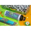 Πασχαλινή Λαμπάδα με Travel Tumbler θερμό με διπλό καπάκι (600ml, BPA free) & κερί αρωματικό πλακέ (30cm) (ΤΙΡΚΟΥΑΖ)