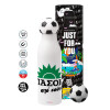 Soccer Metal mug thermos, double wall, 550ml
