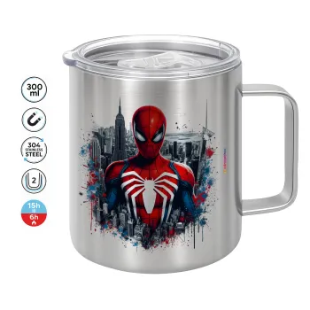 Spiderman City, Κούπα Ανοξείδωτη διπλού τοιχώματος 300ml