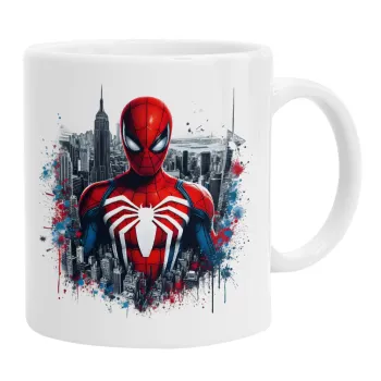 Spiderman City, Κούπα, κεραμική, 330ml