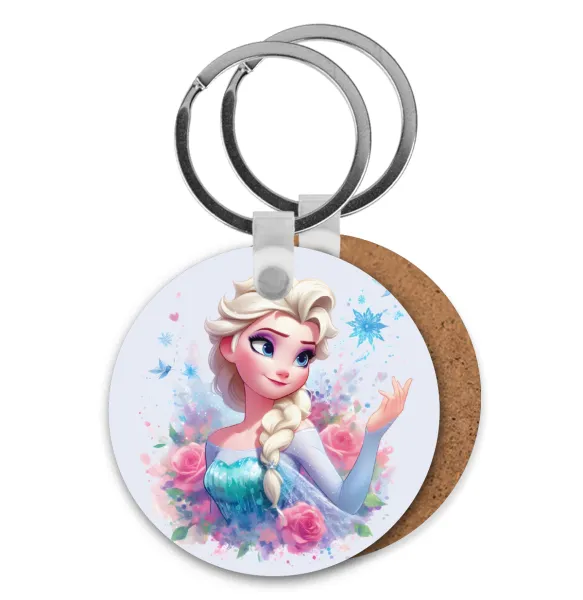 Elsa Princess — Ξύλινο στρογγυλό