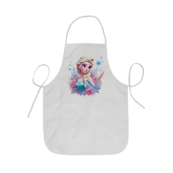 Elsa Princess, Ποδιά Σεφ ολόσωμη κοντή  Παιδική (44x62cm)