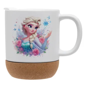 Elsa Princess, Ceramic coffee mug Cork (MAT), 330ml
