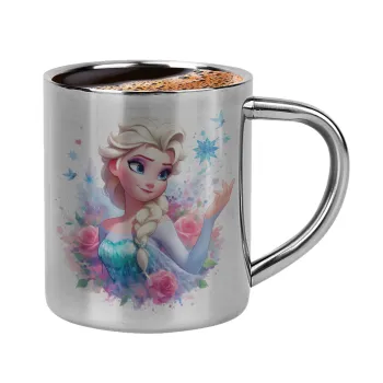 Elsa Princess, Double-wall metal cup for espresso (220ml)