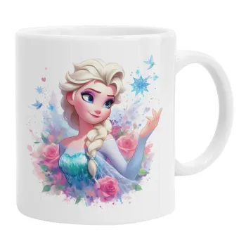 Elsa Princess, Κούπα, κεραμική, 330ml