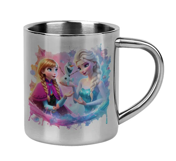Elsa & Anna Princess — Mug Stainless steel double wall 300ml