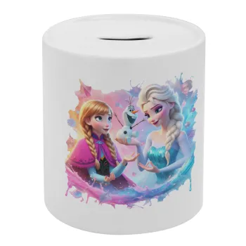 Έλσα & Άννα, Κουμπαράς πορσελάνης με τάπα