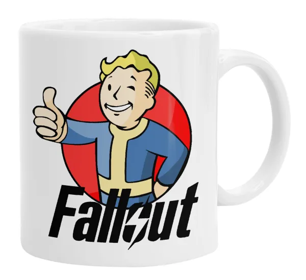 Fallout Vault Boy — Κούπα, κεραμική, 330ml