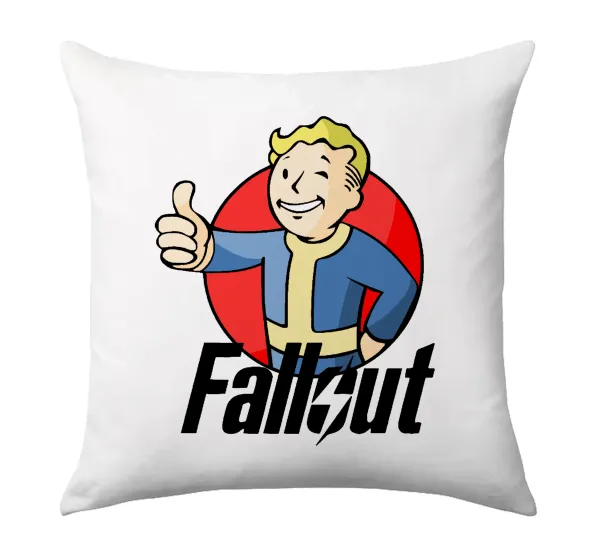 Fallout Vault Boy — Sofa cushion 40x40cm includes filling