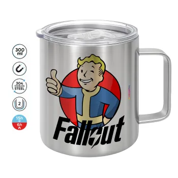 Fallout Vault Boy, Κούπα Ανοξείδωτη διπλού τοιχώματος 300ml