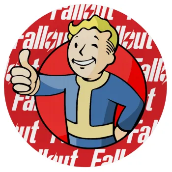 Fallout Vault Boy, Mousepad Round 20cm