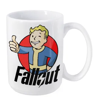 Fallout Vault Boy, Κούπα Mega, κεραμική, 450ml