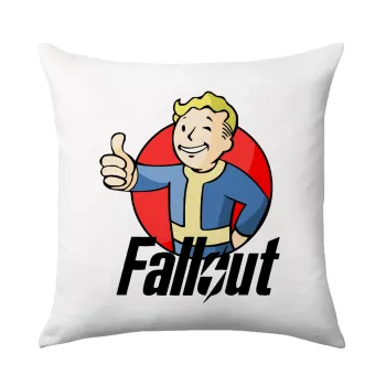 Fallout Vault Boy, Sofa cushion 40x40cm includes filling