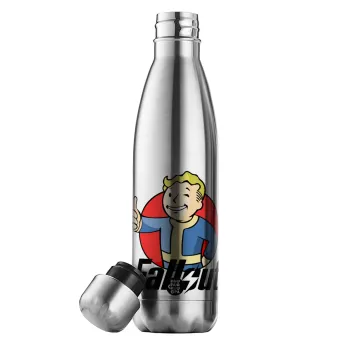 Fallout Vault Boy, Inox (Stainless steel) double-walled metal mug, 500ml