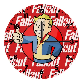 Fallout Vault Boy, Ρολόι τοίχου ξύλινο (20cm)