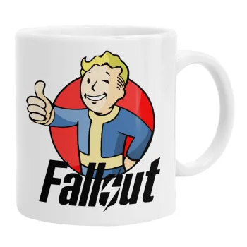 Fallout Vault Boy, Κούπα, κεραμική, 330ml