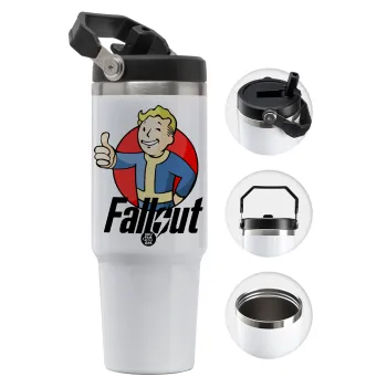 Fallout Vault Boy, Θερμός Ανοξείδωτο 30oz με χερούλι