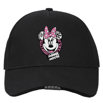 Minnie mouse, Work & Activity LED Light Cap – Perfect for Night & Low Light Conditions (100% COTTON, ADULT, UNISEX)