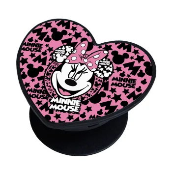 Minnie mouse, Phone Holders Stand  καρδιά Μαύρο Βάση Στήριξης Κινητού στο Χέρι