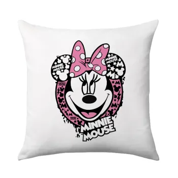 Minnie mouse, Μαξιλάρι καναπέ 40x40cm περιέχεται το  γέμισμα