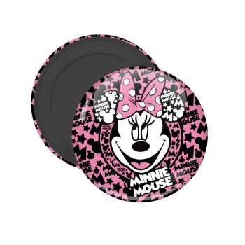 Minnie mouse, Μαγνητάκι ψυγείου στρογγυλό διάστασης 5cm