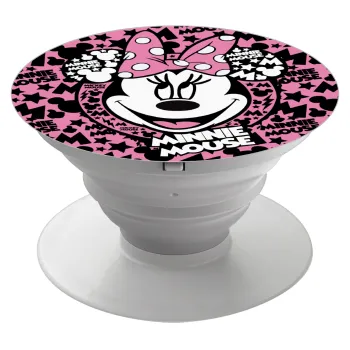 Minnie mouse, Phone Holders Stand  White Hand-held Mobile Phone Holder