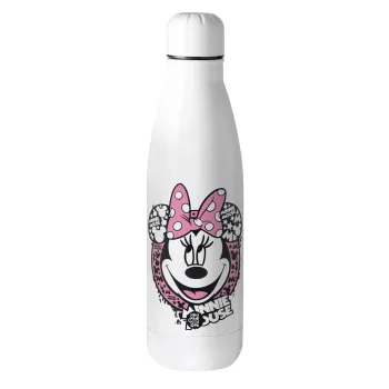 Minnie mouse, Μεταλλικό παγούρι θερμός (Stainless steel), 500ml