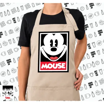 Μίκυ Μάους, Ποδιά μακριά Σεφ ολόσωμη με τσέπες SAND (ΕΝΗΛΙΚΩΝ)