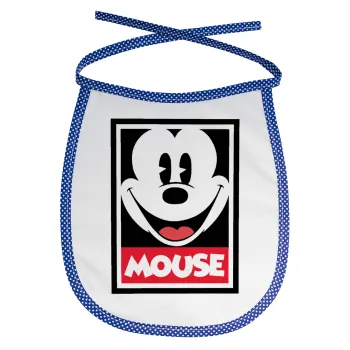 Mickey Mouse, Σαλιάρα μωρού αλέκιαστη με κορδόνι Μπλε