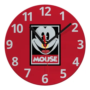 Μίκυ Μάους, Ρολόι τοίχου γυάλινο (20cm)