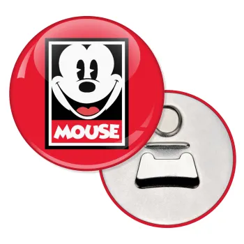 Μίκυ Μάους, Μαγνητάκι και ανοιχτήρι μπύρας στρογγυλό διάστασης 5,9cm