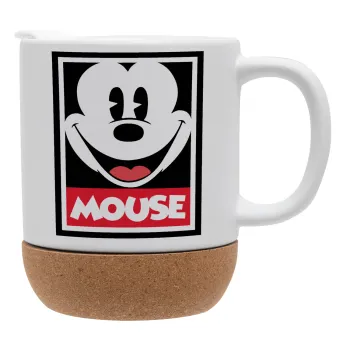 Mickey Mouse, Ceramic coffee mug Cork (MAT), 330ml