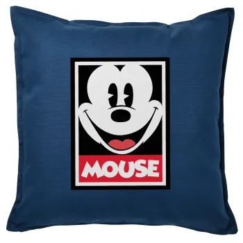 Mickey Mouse, Sofa cushion Blue 50x50cm includes filling