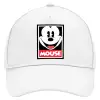 Καπέλο Ενηλίκων Baseball, Drill, Λευκό (100% ΒΑΜΒΑΚΕΡΟ, ΕΝΗΛΙΚΩΝ, UNISEX, ONE SIZE)