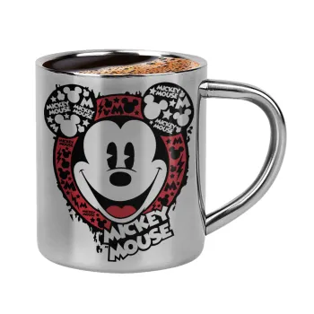 Mickey Mouse, Double-wall metal cup for espresso (220ml)