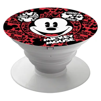 Mickey Mouse, Phone Holders Stand  Λευκό Βάση Στήριξης Κινητού στο Χέρι