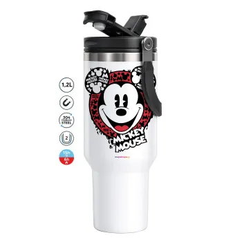 Mickey Mouse, Mega Tumbler με καπάκι, διπλού τοιχώματος (θερμό) 1,2L