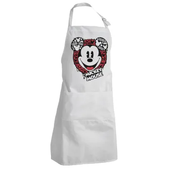 Mickey Mouse, Adult Chef Apron (with sliders and 2 pockets)