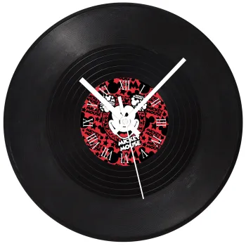 Mickey Mouse, Ρολόι τοίχου Βινύλιο (30cm)
