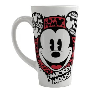 Mickey Mouse, Κούπα κωνική Latte Μεγάλη, κεραμική, 450ml