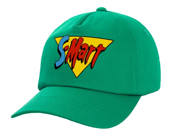 S-mart Evil Dead — Καπέλο παιδικό Baseball, 100% Βαμβακερό Twill, Πράσινο (ΒΑΜΒΑΚΕΡΟ, ΠΑΙΔΙΚΟ, UNISEX, ONE SIZE)