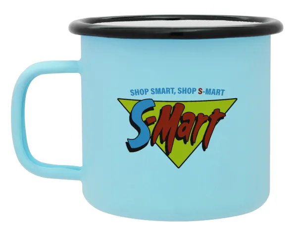S-mart Evil Dead — Κούπα Μεταλλική εμαγιέ ΜΑΤ σιέλ 360ml
