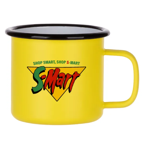 S-mart Evil Dead — Κούπα Μεταλλική εμαγιέ ΜΑΤ Κίτρινη 360ml