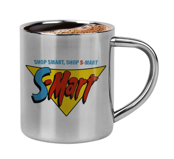 S-mart Evil Dead — Double-wall metal cup for espresso (220ml)